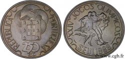 PORTUGAL 250 Escudos J.O de Séoul, coureurs 1988  MS 