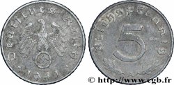 GERMANIA 5 Reichspfennig aigle surmontant une swastika 1941 Berlin
