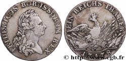 ALLEMAGNE - PRUSSE 1 Thaler Frédéric II 1778 Berlin
