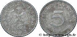 ALLEMAGNE 5 Reichspfennig aigle surmontant une swastika 1943 Berlin