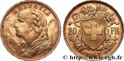 GOLD-, PALLADIUM- UND PLATIN-INVESTITIONEN 20 Francs or &nbsp;Vreneli&nbsp; 1947 Berne