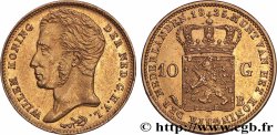 ROYAUME DES PAYS-BAS - GUILLAUME Ier 10 Gulden ou 10 Florins  1825 Bruxelles