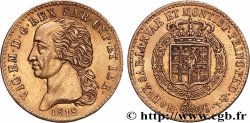 ITALIE - ROYAUME DE SARDAIGNE - VICTOR-EMMANUEL Ier 20 Lire 1818 Turin