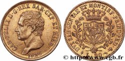 ITALIE - ROYAUME DE SARDAIGNE - CHARLES-FÉLIX 20 Lire  1826 Turin