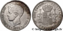 ARGENTO INVESTIMENTO 5 Pesetas Alphonse XIII 3e type 1896 Madrid