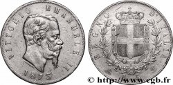 PLATA INVERSIÓN 5 Lire Victor Emmanuel II 1873 Milan