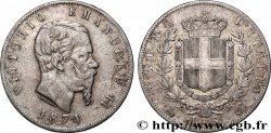 ARGENT D&nbsp;INVESTISSEMENT 5 Lire 1874 Milan