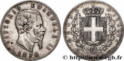 ARGENT D&nbsp;INVESTISSEMENT 5 Lire  1878 Rome