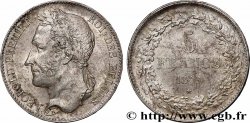 SILVER INVESTMENT 5 Francs Léopold Ier tête laurée 1849 