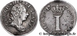 ROYAUME-UNI 1 Penny (Maundy) Georges III 1772 Londres