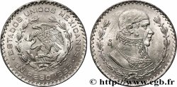 MEXICO 1 Peso Jose Morelos y Pavon 1963 Mexico