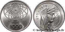 ITALY 1000 Lire 100e anniversaire de Rome capitale de l’Italie 1970 Rome