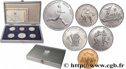 CORÉE DU SUD Coffret 6 monnaies XXIV olympiade Séoul 1988  1986 
