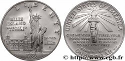 UNITED STATES OF AMERICA 1 Dollar Proof Statue de la Liberté, Ellis Island 1986 San Francisco - S
