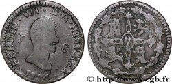 ESPAGNE 8 Maravedis Ferdinand VII 1814 Jubia