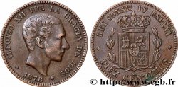 ESPAGNE 10 Centimos Alphonse XII 1878 Oeschger Mesdach & CO