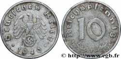 GERMANY 10 Reichspfennig 1940 Stuttgart