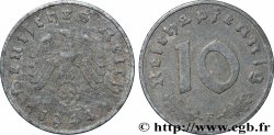 GERMANY 10 Reichspfennig 1944 Stuttgart