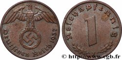 GERMANY 1 Reichspfennig aigle et swastika 1937 Stuttgart