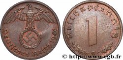 ALLEMAGNE 1 Reichspfennig aigle et swastika 1940 Karlsruhe