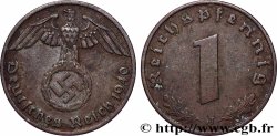 DEUTSCHLAND 1 Reichspfennig aigle et swastika 1940 Hambourg