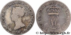 ITALY - PARMA AND PIACENZA 5 Soldi Marie-Louise 1815  Milan