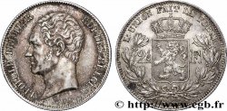 BELGIQUE - ROYAUME DE BELGIQUE - LÉOPOLD Ier 2 1/2 Francs, 2e type, petite tête nue 1848 Bruxelles fVZ 
