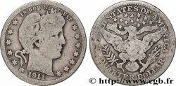 ÉTATS-UNIS D&nbsp;AMÉRIQUE 1/4 Dollar Barber 1911 Philadelphie