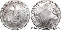 ALLEMAGNE 10 Mark XXe J.O. Munich - L’idéal olympique 1972 Stuttgart