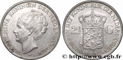 NETHERLANDS 2 1/2 Gulden Wilhelmina 1931 