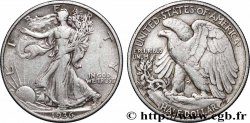 ÉTATS-UNIS D&nbsp;AMÉRIQUE 1/2 Dollar Walking Liberty 1936 Denver