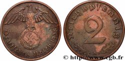 GERMANY 2 Reichspfennig 1938 Berlin