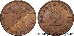 DEUTSCHLAND 2 Reichspfennig 1938 Berlin