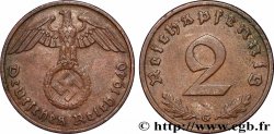 GERMANY 2 Reichspfennig 1940 Karlsruhe