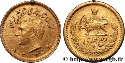 GOLD, PALLADIUM & PLATINUM INVESTMENT 1/4 Pahlavi or Mohammad Riza Pahlavi SH1340 (1961) Téhéran