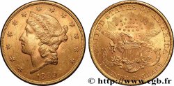GOLD, PALLADIUM & PLATINUM INVESTMENT 20 Dollars &nbsp;Liberty&nbsp; 1899 Philadelphie