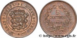 LUXEMBOURG 5 Centimes 1854 Utrecht