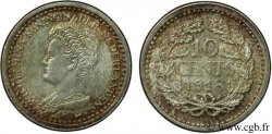 PAíSES BAJOS 10 Cents Reine Wilhelmine 1918  SC 