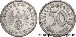 GERMANIA 50 Reichspfennig aigle héraldique 1939 Stuttgart - F