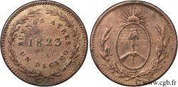 ARGENTINA 1 Decimo Buenos Aires 1823  SPL 