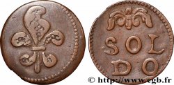 ITALIE - MODÈNE 1 Soldo  N.D. (1737-1780) 