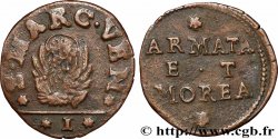 ITALIE - VENISE 1 Soldo Armata et Morée N.D. (1688-1690) Venise