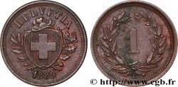 SWITZERLAND 1 Centime (Rappen) 1889 Berne