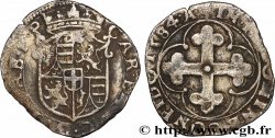 SAVOIE - DUCHÉ DE SAVOIE - CHARLES-EMMANUEL Ier Sol de quatre deniers, 1er type (soldo da quattro denari di I tipo) 1584 Aoste