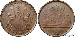 INDE 10 Cash Madras East India Company, type à 4,66 g 1808  SUP 