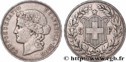SUISSE 5 Francs Helvetia 1900 Berne