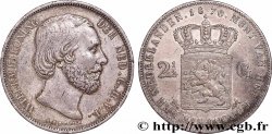 PAYS-BAS 2 1/2 Gulden Guillaume III 1870 Utrecht