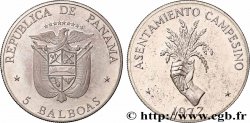 PANAMA 5 Balboas Proof FAO 1972 Franklin Mint