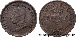 ESPAGNE 2 Centimos Alphonse XIII 1911 Madrid
