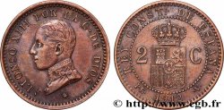 SPAIN 2 Centimos Alphonse XIII 1912 Madrid